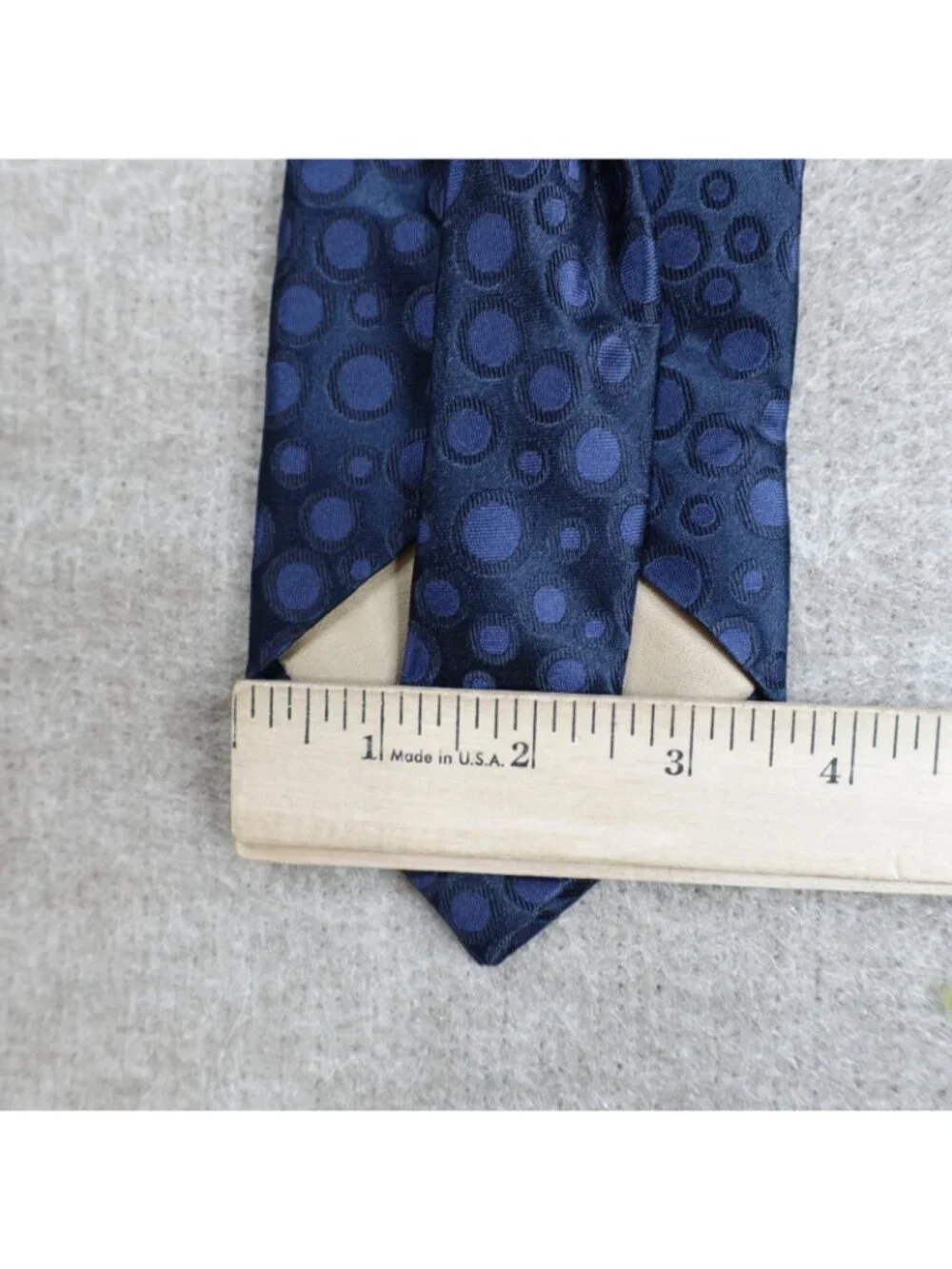 Daniel Milano 1956 Tie Blue 100% Silk Handmade in Italy